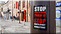 J3374 : Protest sticker, Belfast by Rossographer