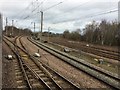 View from a Peterborough-London train - Cambridge line junction