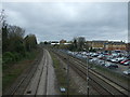 Railway towards St Albans