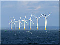 SD1502 : Wind Turbines in Liverpool Bay by David Dixon