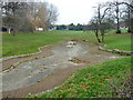 Empty pool, Queenscroft recreation ground