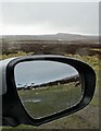 SK2683 : Wing mirror and view to Stanage by Neil Theasby