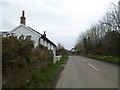 SS4539 : Georgeham Road, in the hamlet of Cross by David Smith
