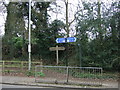 Cycle path beside Harpenden Road (A1081)