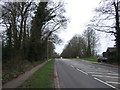 Looking north on Harpenden Road (A1081)