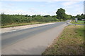 Catterick Road approaching turning to Brough Hall