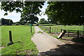 Private road to Brough Hall