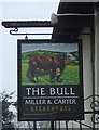 Sign for the Bull public house, Wheathampstead