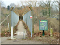 Footbridge XTD 141 over railway, Grove Park