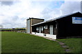 SE0930 : Queensbury Cricket Club Pavilion by Chris Heaton