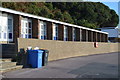 Beach huts