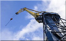 J3676 : Henson crane, Belfast Dry Dock by Rossographer