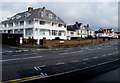 Houses at the western end of West Drive, Porthcawl