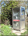 Telephone kiosk in The Street, Erpingham