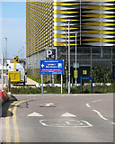 TL4654 : Addenbrooke's Hospital: the entrance to Car Park 2 by John Sutton