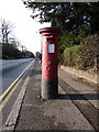 Georgian postbox on Gravelly Hill North