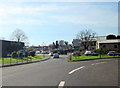 Cirencester A419 Bristol Road Island Entering The Industrial Estate