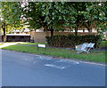 Abandoned supermarket trolleys, Maendy Way, Cwmbran