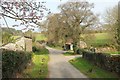 Lane past Cranbrook Farm