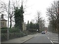 Edgerton  Road  A629  at  junction  of  Queens  Road  on  left