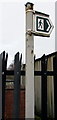 Public footpath sign, Alton Road, Ross-on-Wye