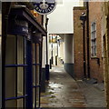 A Shrewsbury alleyway