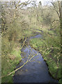 Siston Brook from the bridge