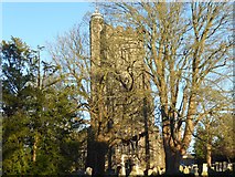 TQ5354 : The tower of St Nicholas Church, Sevenoaks by Marathon