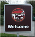 Brewers Fayre pub sign