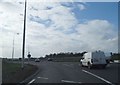 Roundabout on the A1 entering Biggleswade