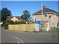 A new fence - Almond Close