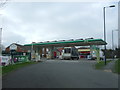 Service station on the A610