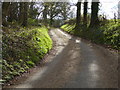 Footpath going uphill from Pond Head Lane