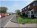 East along Shelley Drive, Burnham-on-Sea