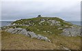 NR3493 : Remains of Dun Ghallain fort by Russel Wills