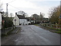 Townsend joining Shrewton Road (B390) in Chitterne