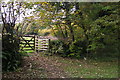 Lanhydrock: gate into the parkland