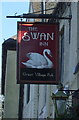 Sign for the Swan Inn, Armitage