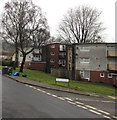 Flats near the corner of Heol y Pwca and Nant Celyn Close, West Pontnewydd, Cwmbran