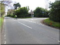 The junction of Paddockhurst Road and Back Lane