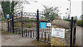 Entrance to Sports and Bowling Club, Stony Stratford