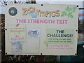 Zoolympics sign at Colchester Zoo