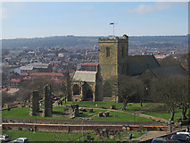 TA0489 : St Mary's church, Scarborough  by Stephen Craven
