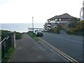 Boscombe: footpath F08 diverges from The Marina