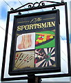 The Sportsman name sign, Bridgwater