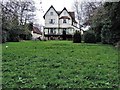 The Robert De Mortain pub and garden from the rear