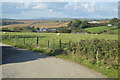 Farm track to Chilley Farm