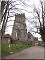 St Botolph, Chevening: western aspect