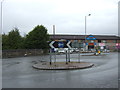 Roundabout on Glasgow Road, Kirkintilloch