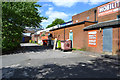 Rear of High Street shops, Brownhills